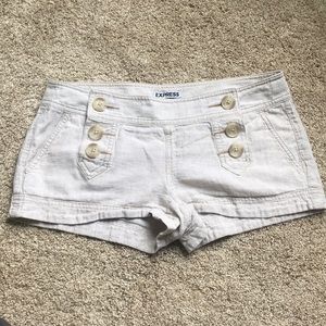 Express Linen Shorts Size 2